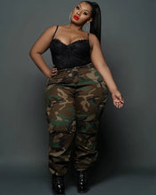 Load image into Gallery viewer, Street Camouflage Print Plus Size Pants

