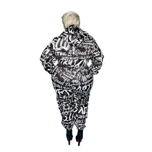 Load image into Gallery viewer, Printing Crop Top Hooded Suit Warm Fashion
