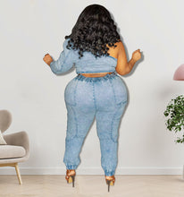 Load image into Gallery viewer, Plus Size  Sexy Off Shoulder Jumper
